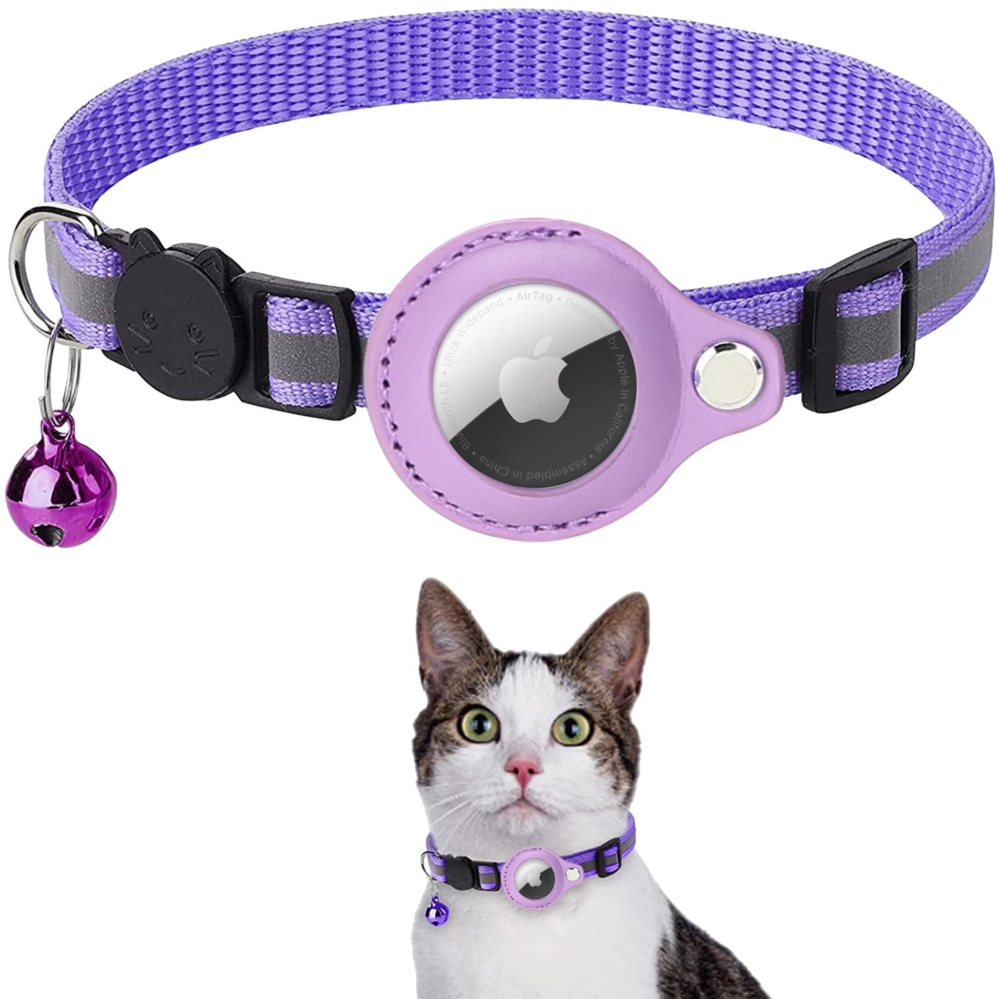 Cuddlio® AirTag Cat Collar