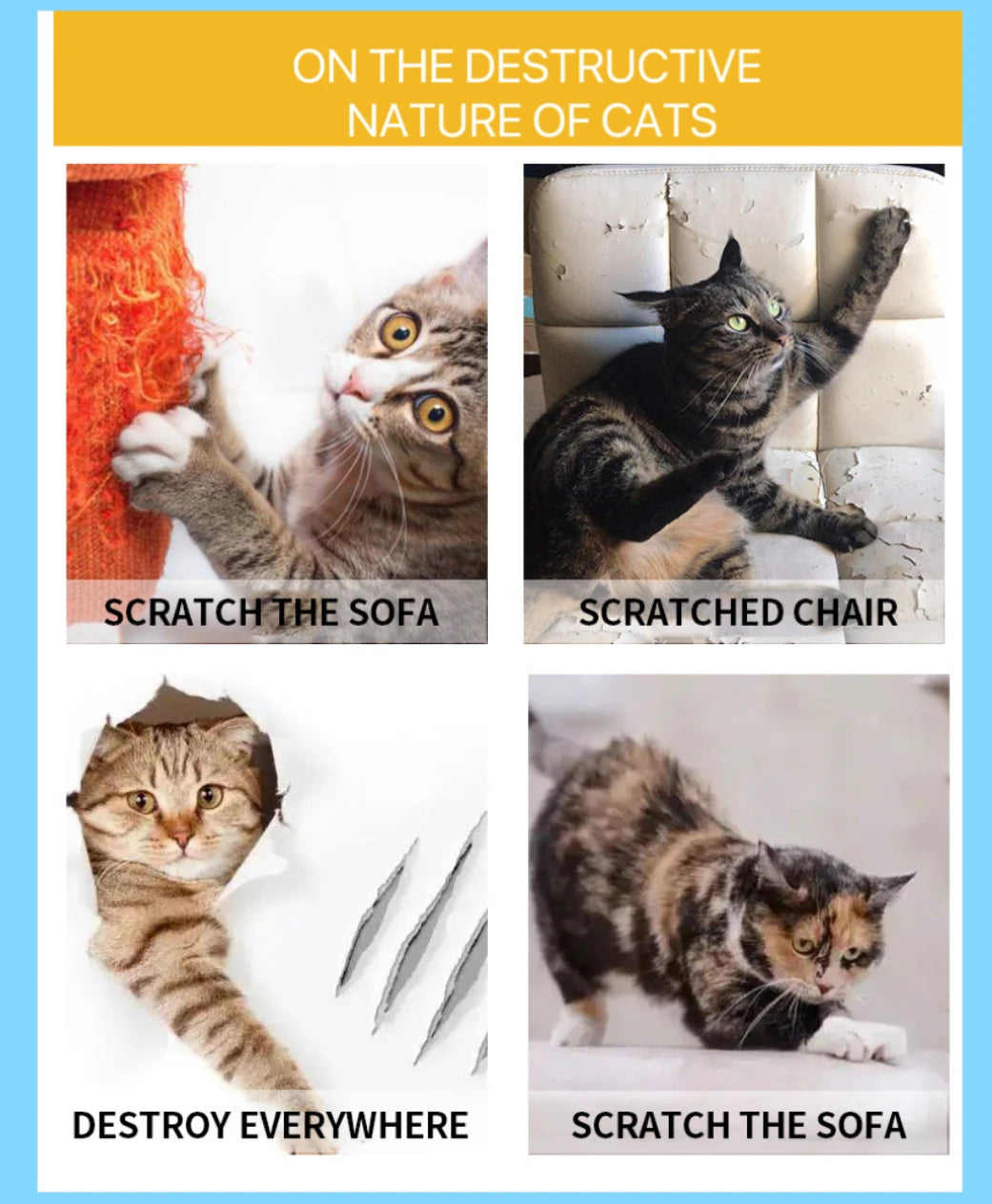 Cuddlio® Scratch Furniture Protector