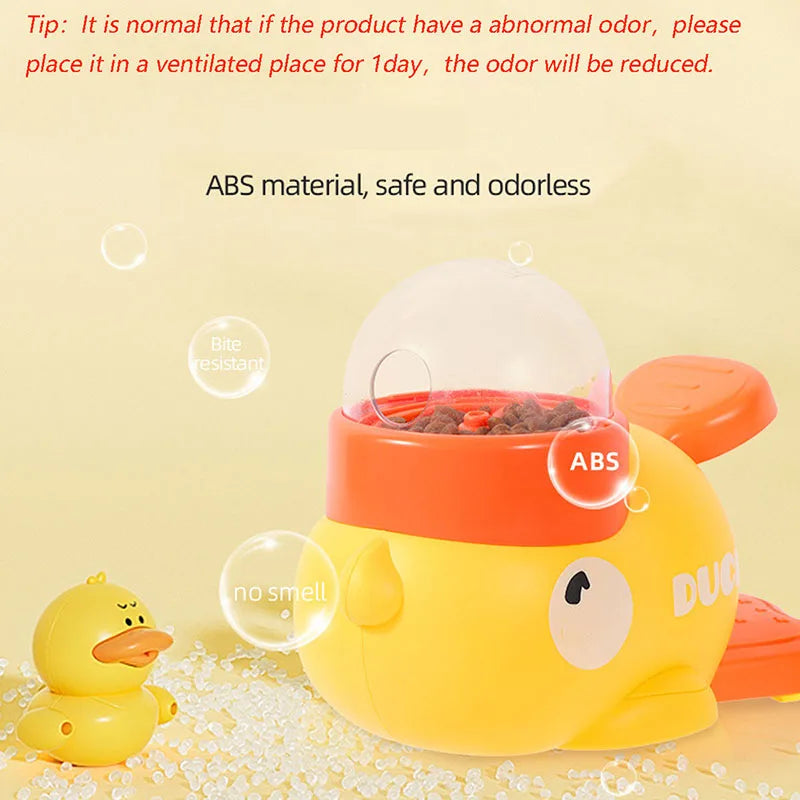 CuddliDuck™ - Interactive Pet Feeder.