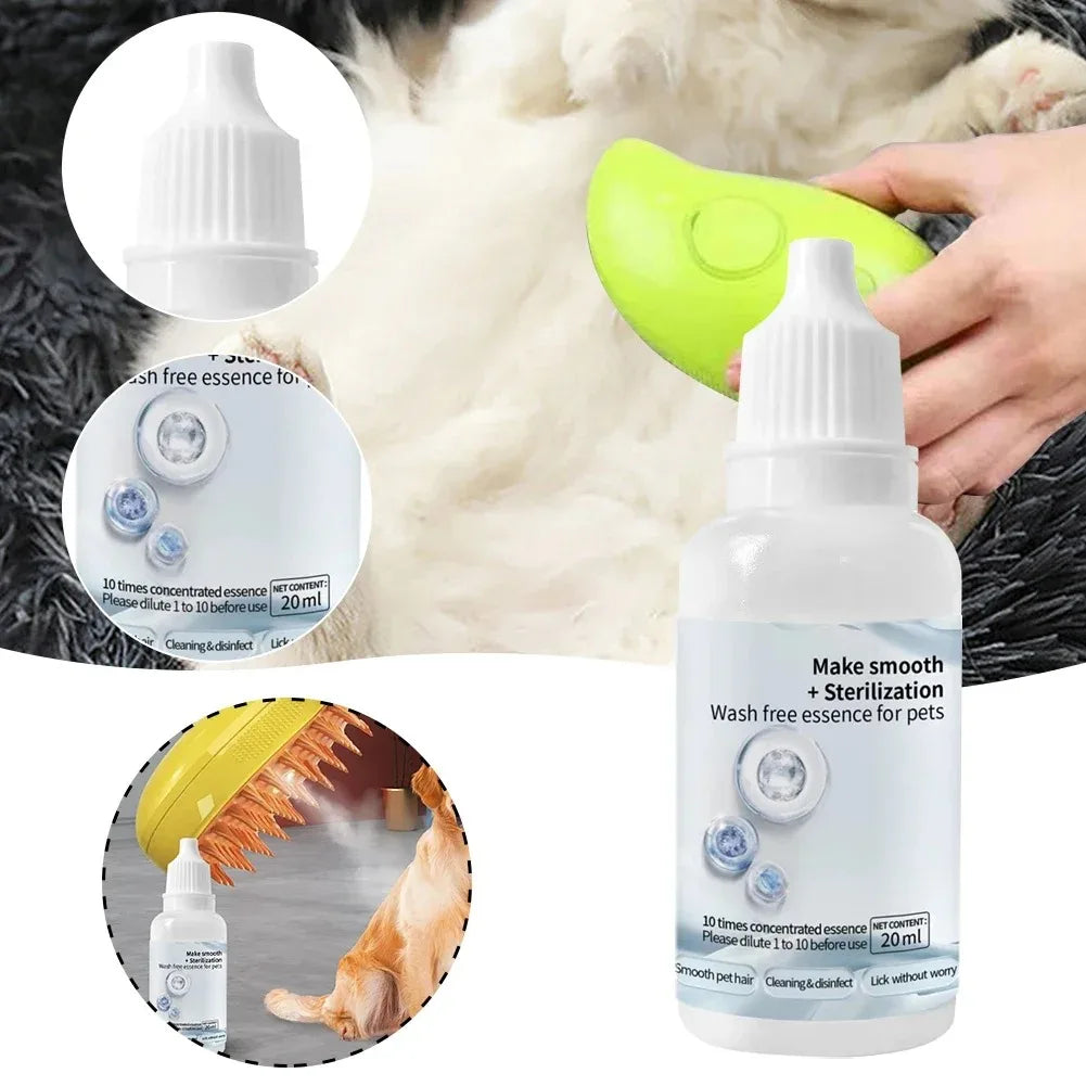 CuddliComb⢠Steam Brush Wash Free Essence