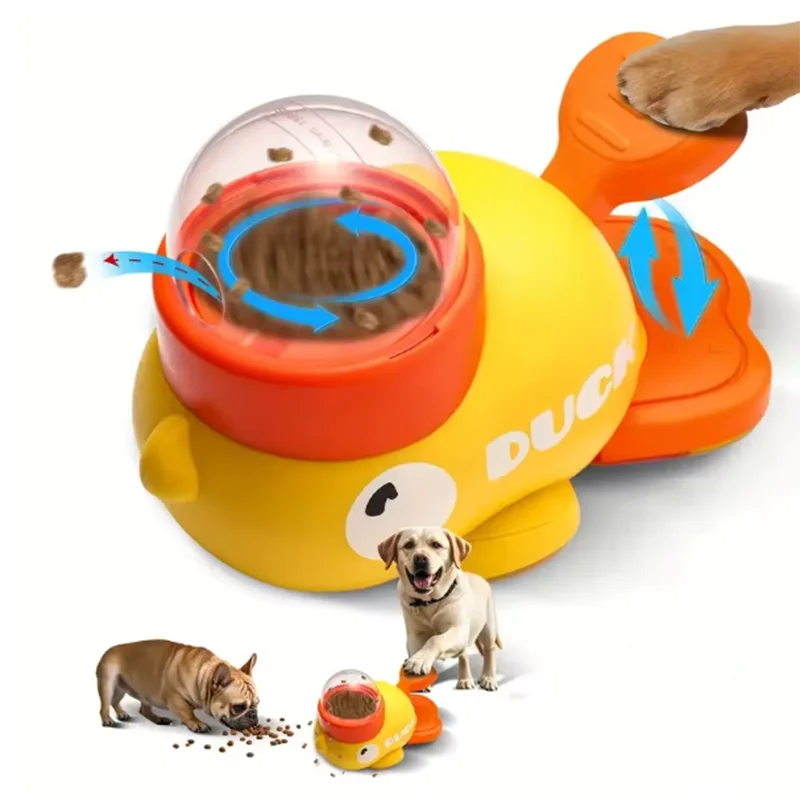 CuddliDuck™ - Interactive Pet Feeder.
