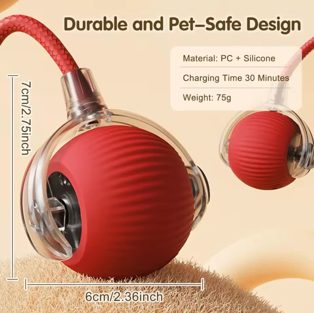 CuddliTail™ - Smart Rolling Ball