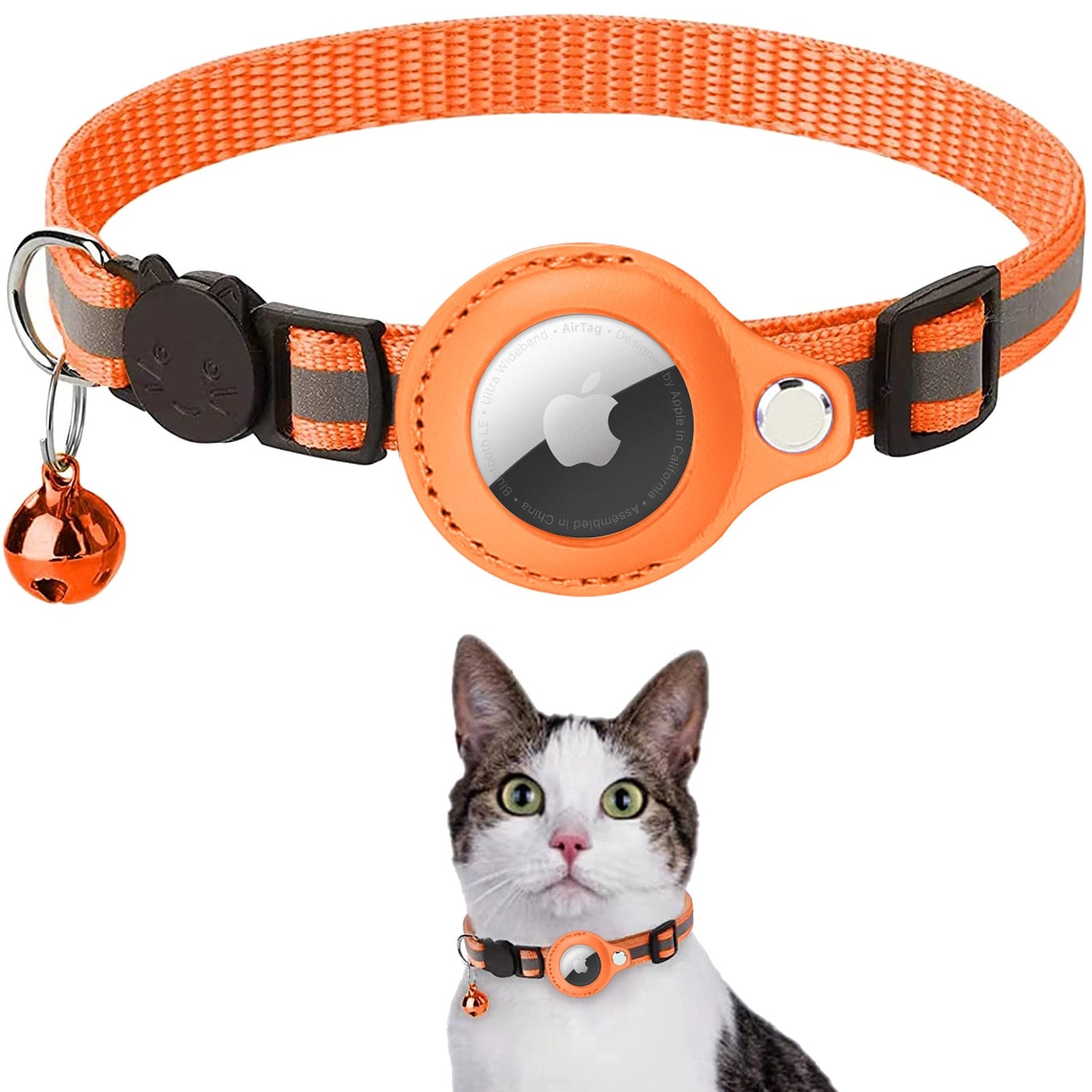 Cuddlio® AirTag Cat Collar