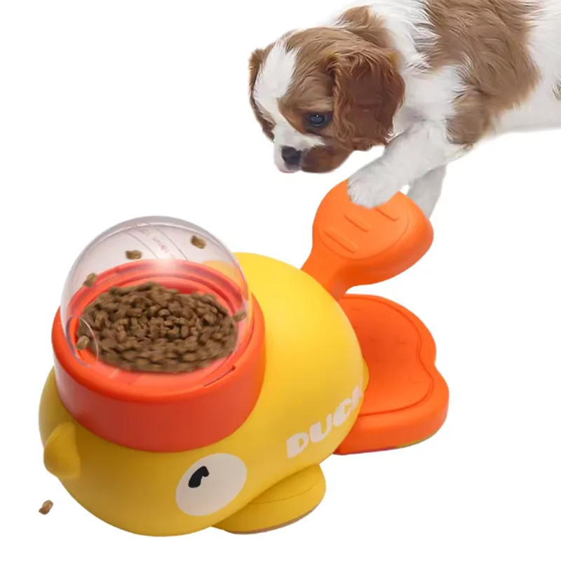 CuddliDuck™ - Interactive Pet Feeder.