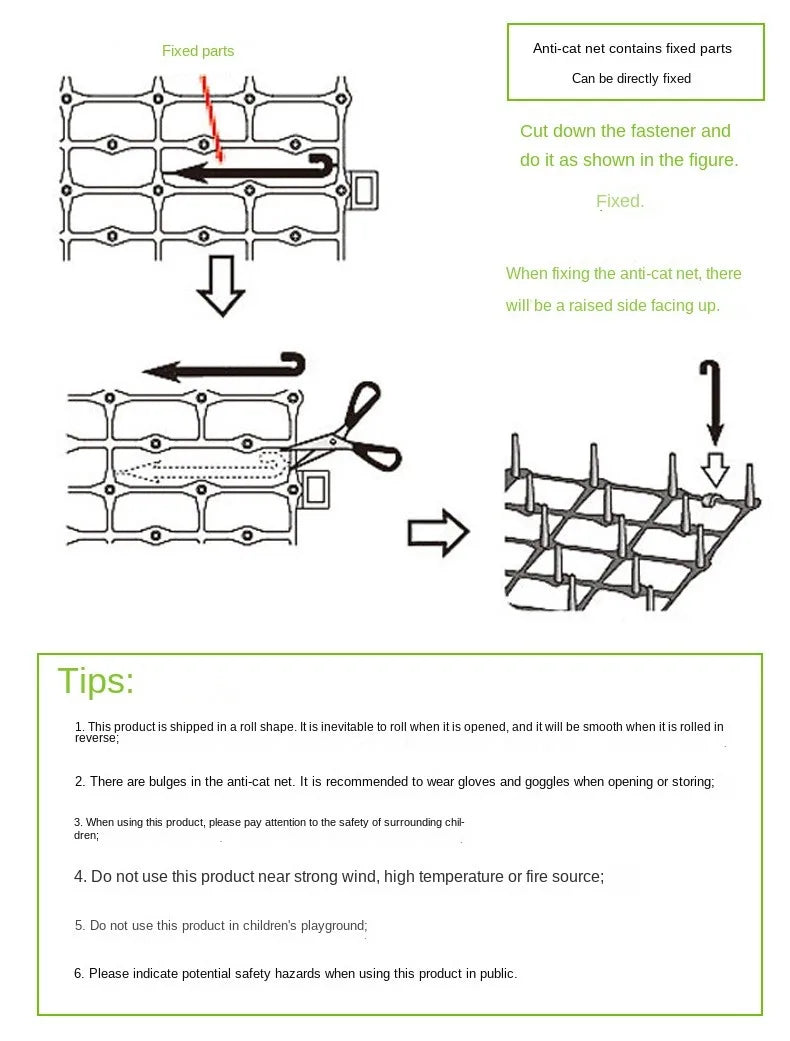 Cuddlio® Pet Deterrent Spikes