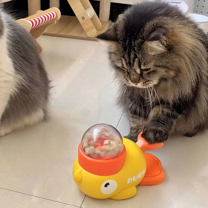 CuddliDuck™ - Interactive Pet Feeder.