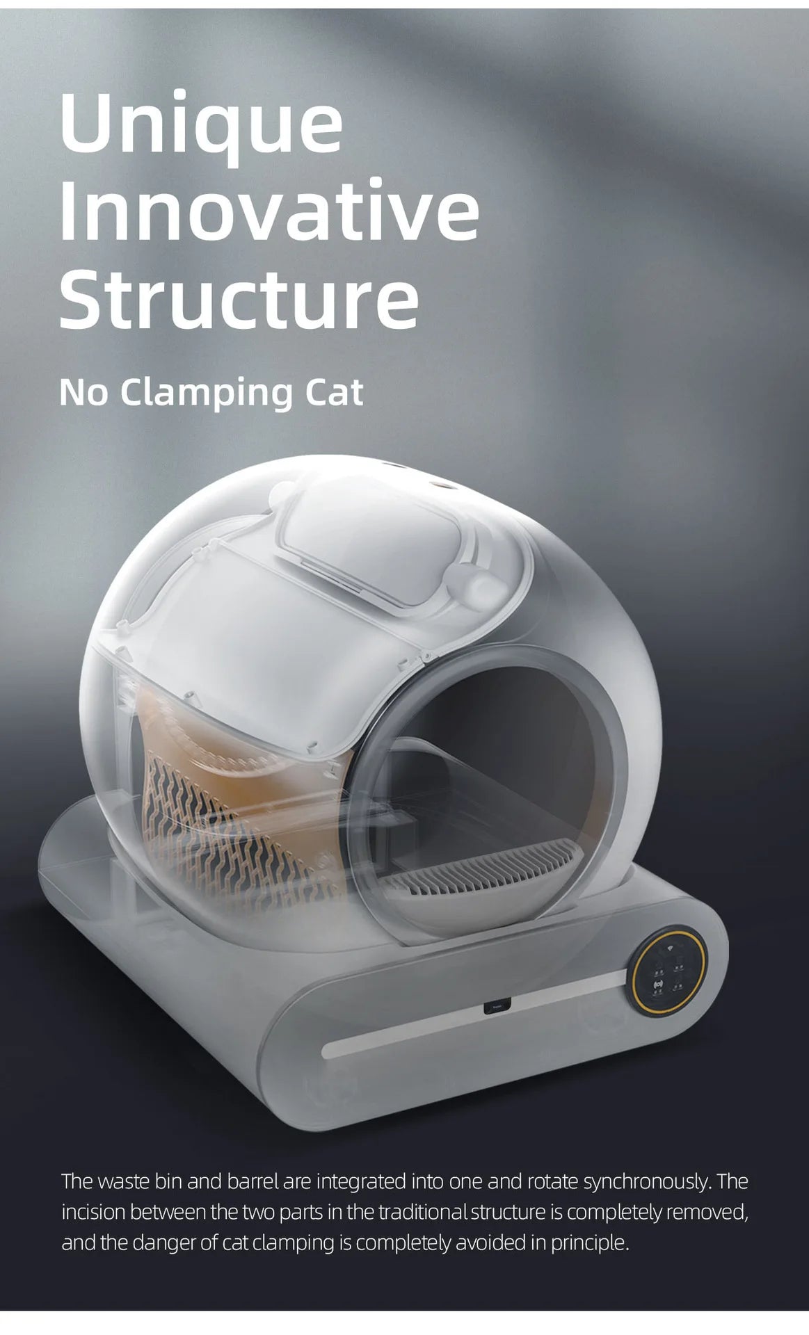 CuddLitter™ - Self Cleaning Litter Box