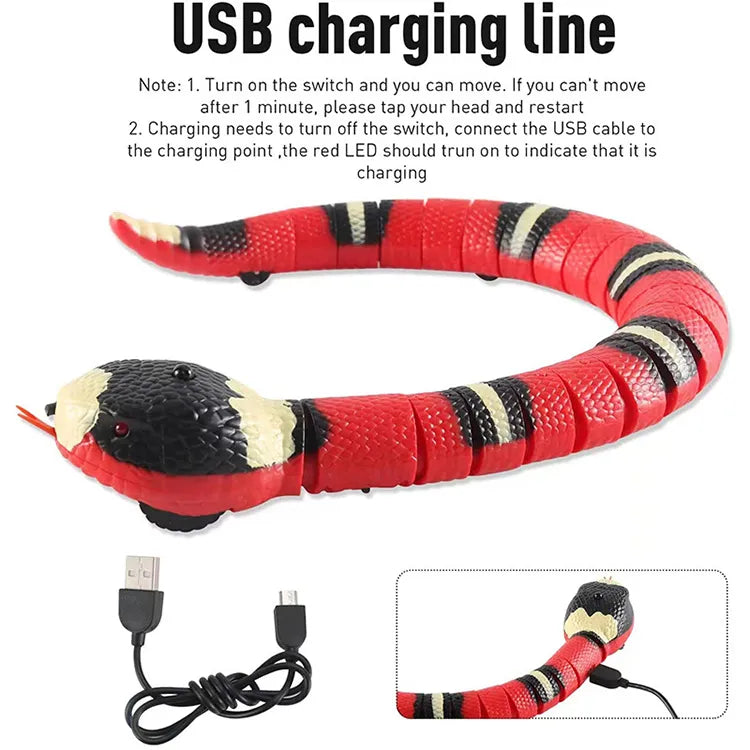 Cuddlio® Smart Snake Cat Toy