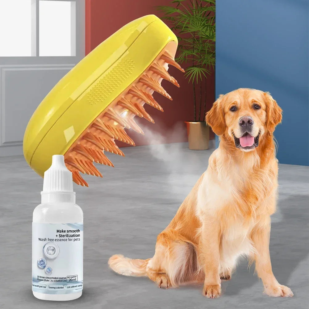 CuddliComb⢠Steam Brush Wash Free Essence