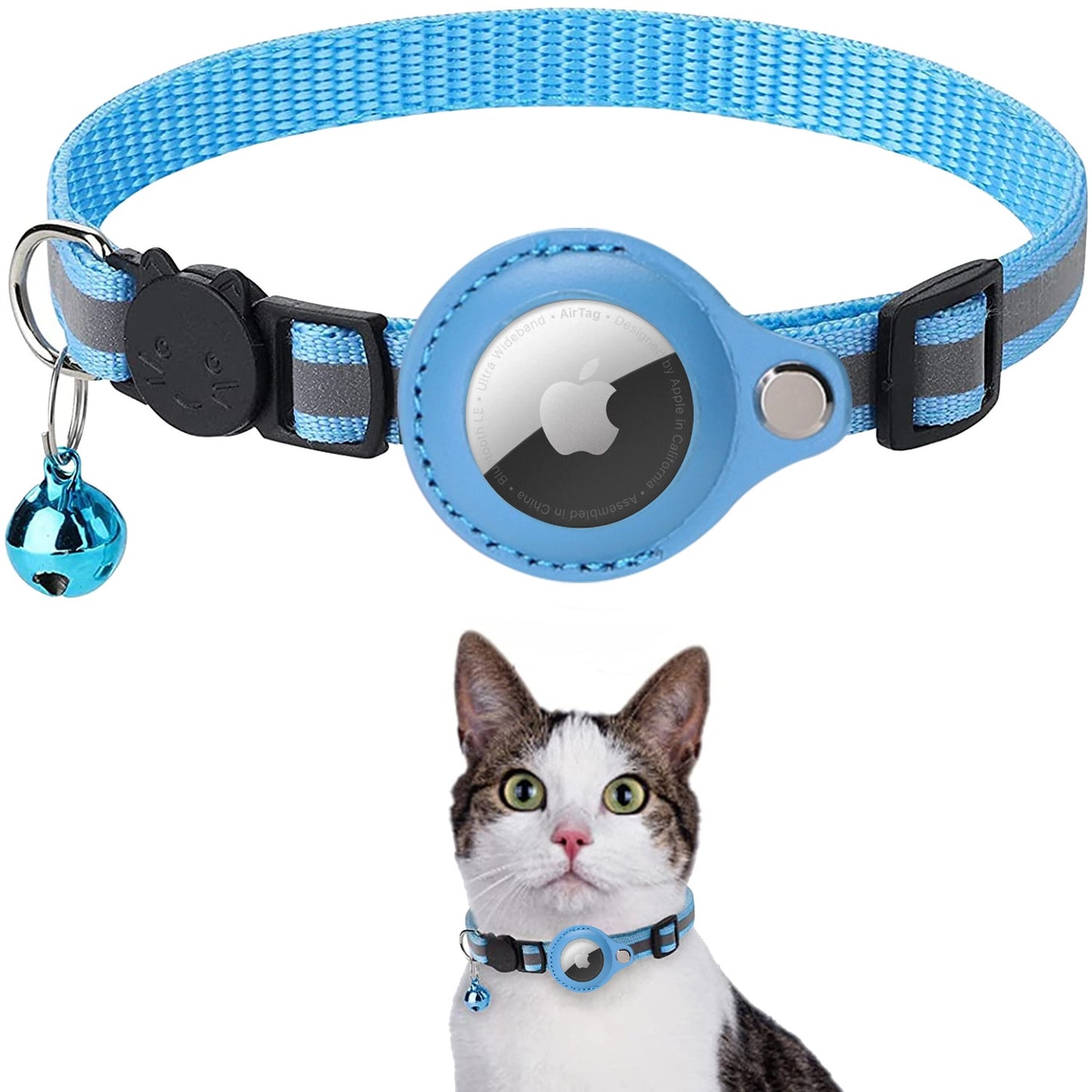 Cuddlio® AirTag Cat Collar