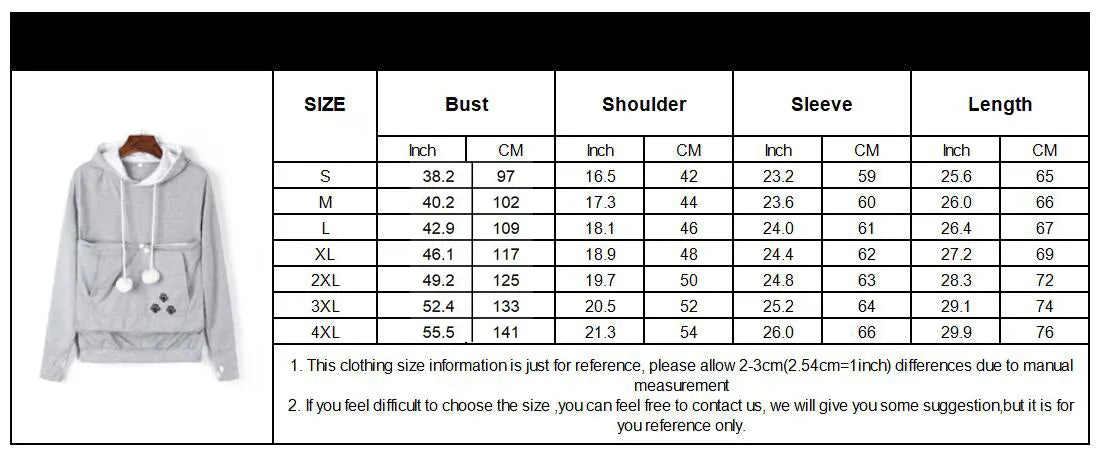 Cuddlio® Dog Hoodie Cuddle Pouch