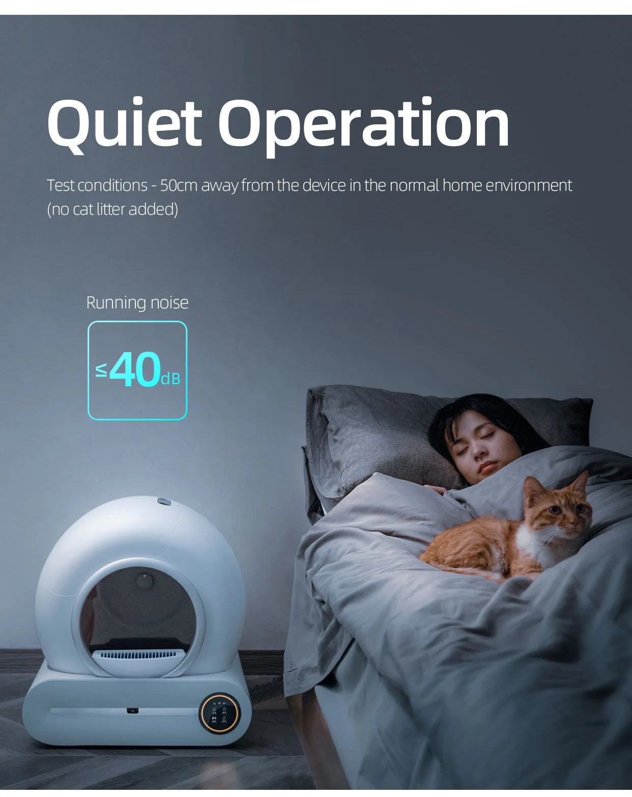 CuddLitter™ - Self Cleaning Litter Box