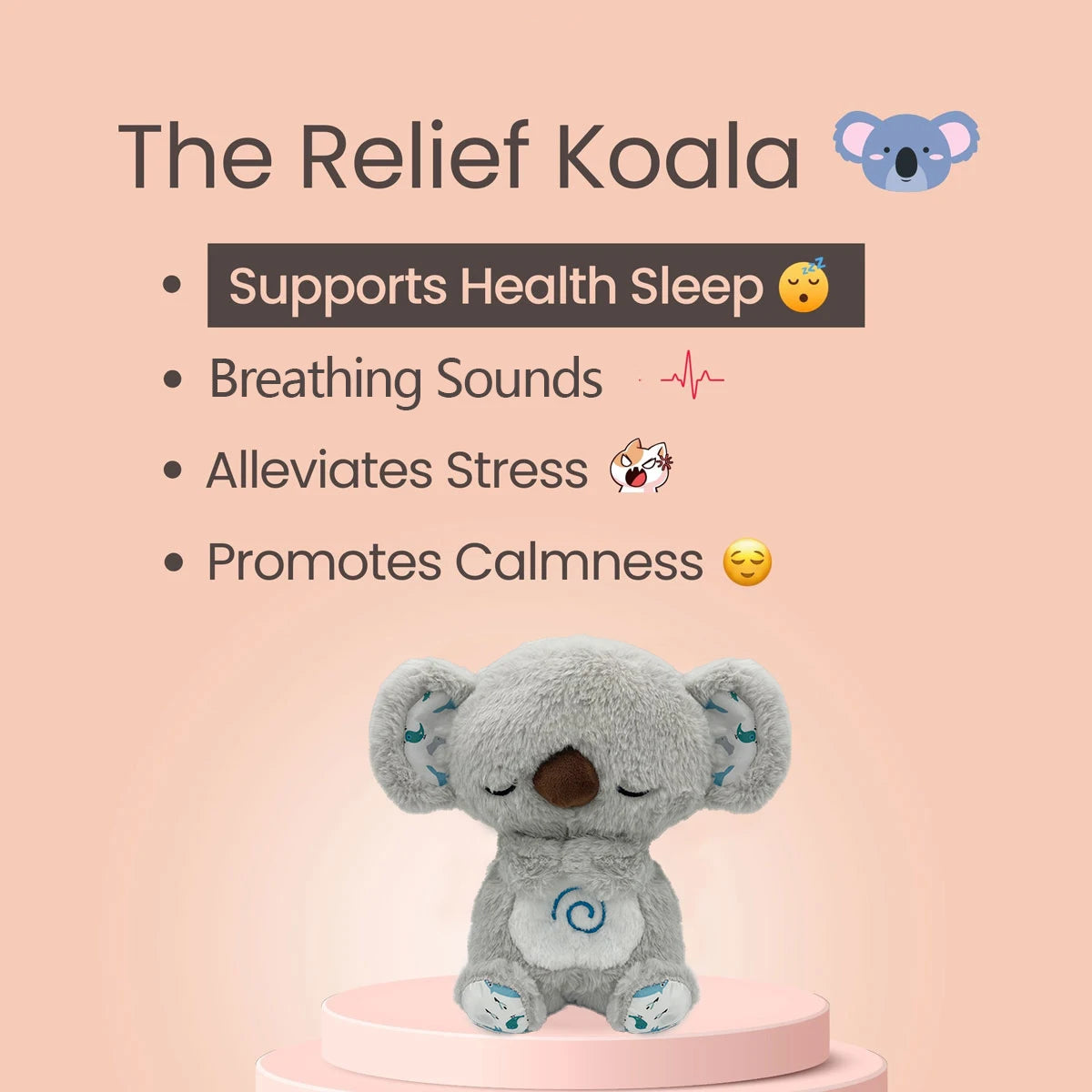 CuddliKoala™ - Breathing Koala Plush