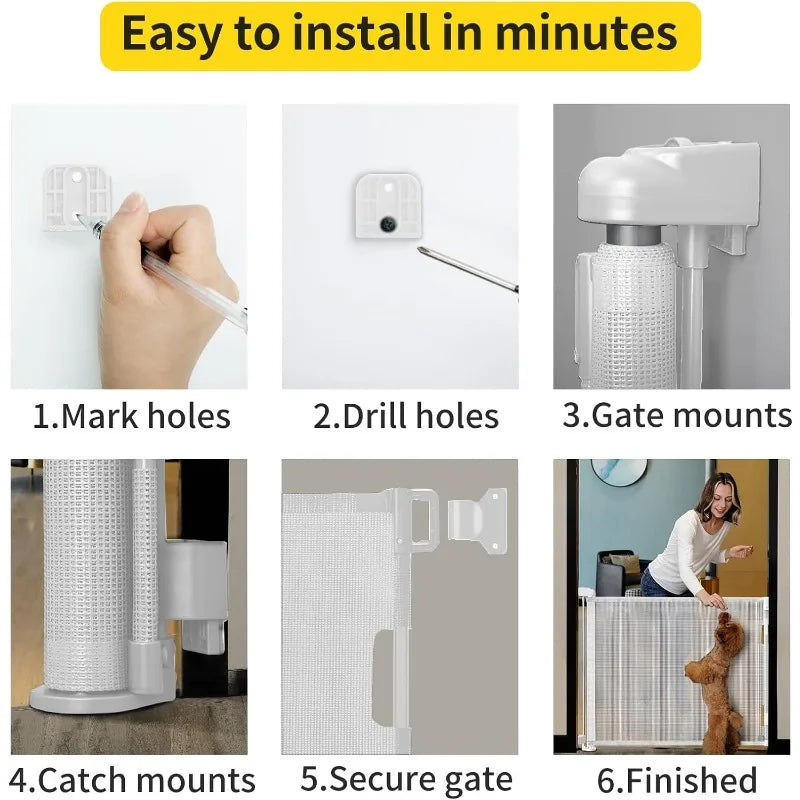 CuddliOut™ - Retractable Screen Door