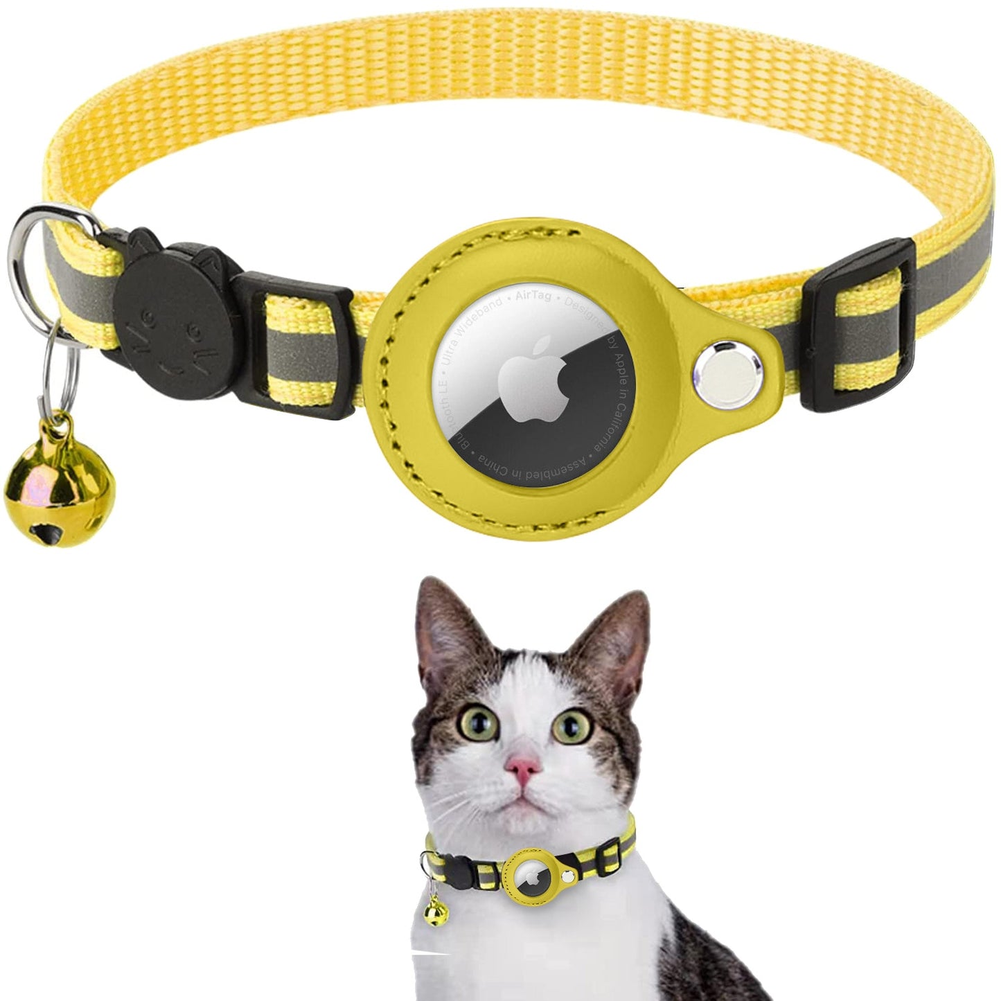 Cuddlio® AirTag Cat Collar