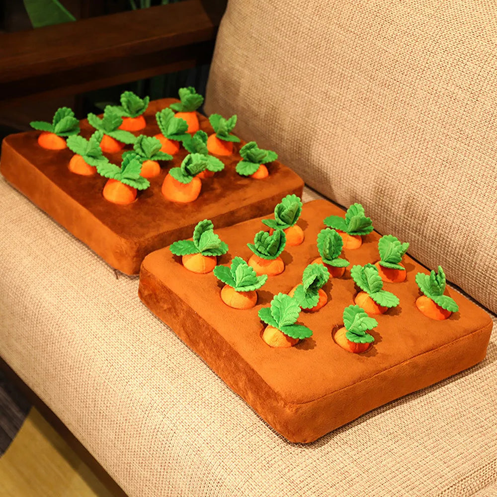 Cuddlio® Carrot Garden Dog Toy