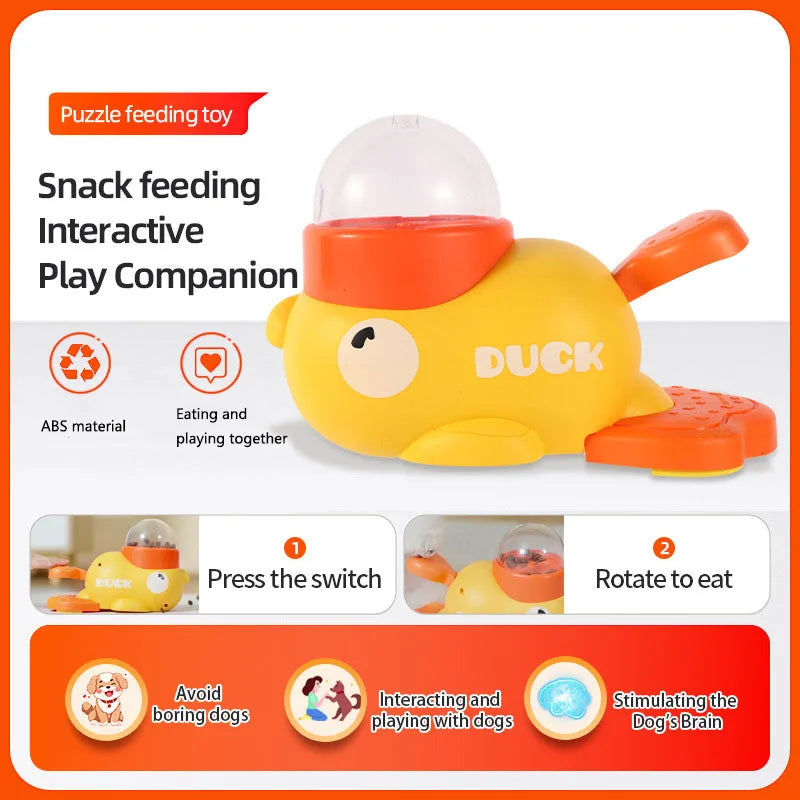CuddliDuck™ - Interactive Pet Feeder.