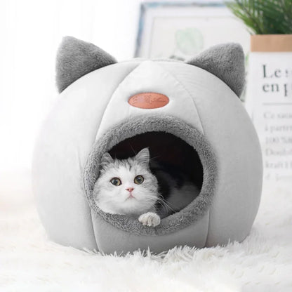 CuddliDen™ - Cozy Calming Cat Cave