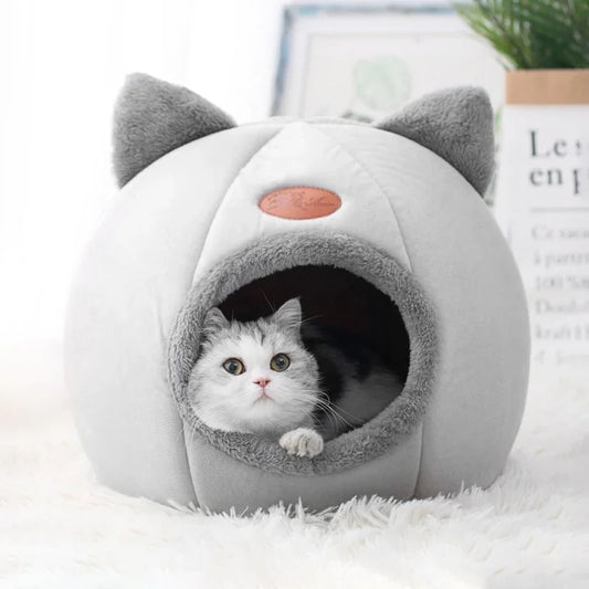 CuddliDen™ - Cozy Calming Cat Cave