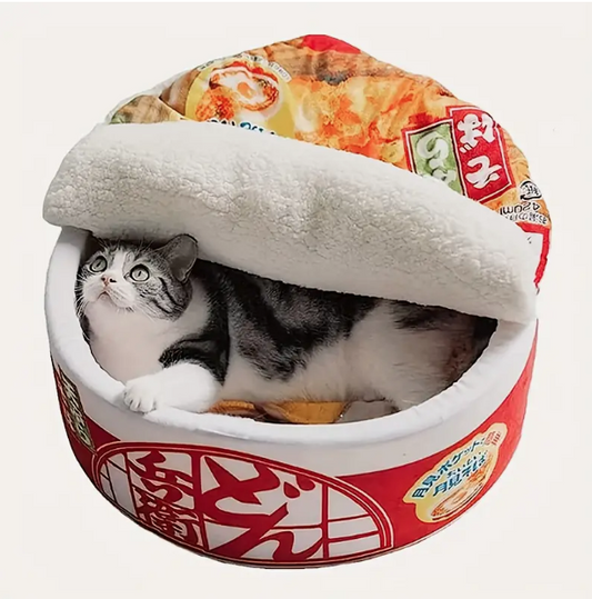 Cuddlio® Cup Noodle Cat Bed