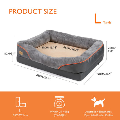 CuddliSoft™ - Luxury Water-Proof Orthopedic Ultra-Soft Dog Bed