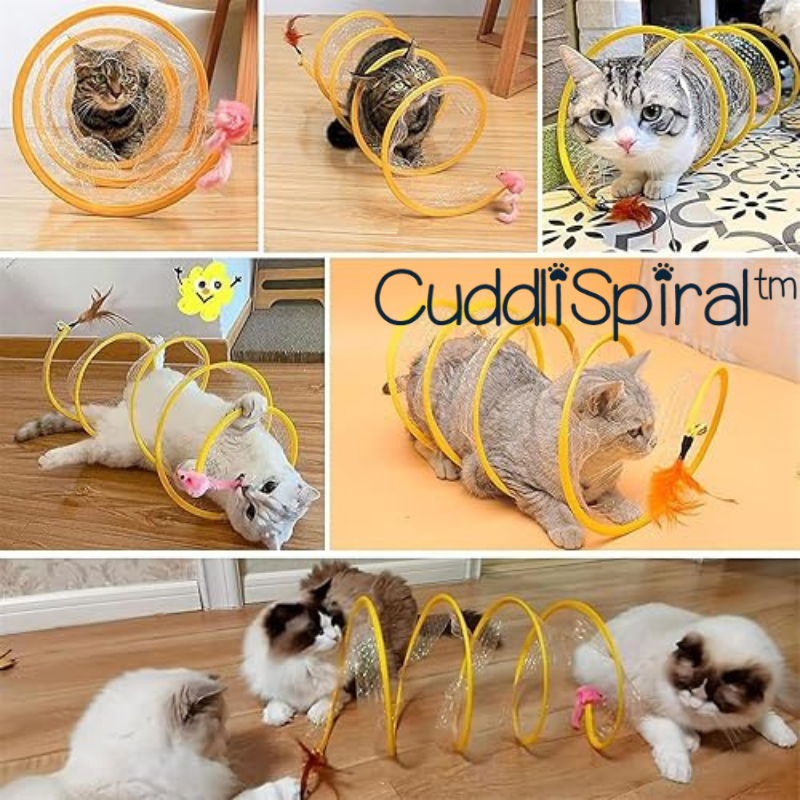 CuddliSpiral™ - Spiral Cat Toy