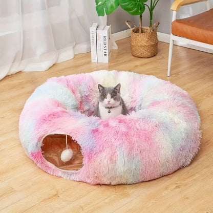 CuddliTunnel™ Cat Bed